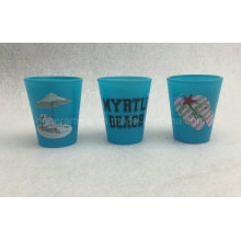 Blue Color Shot Glass, Neon Color Shot Glass